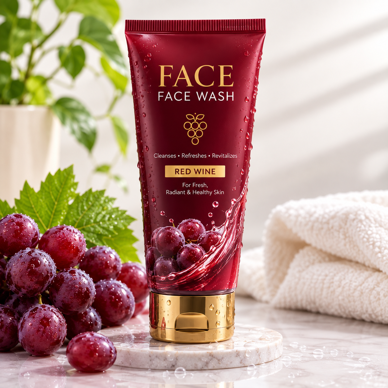 Red Wine Face Wash
